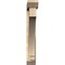 Ekena Millwork Imperial Slat Rough Sawn Bracket w/ Offset Brace, Douglas Fir, 6"W x 40"D x 40"H BKT0604X40X40IMP06RDF - alternate 4